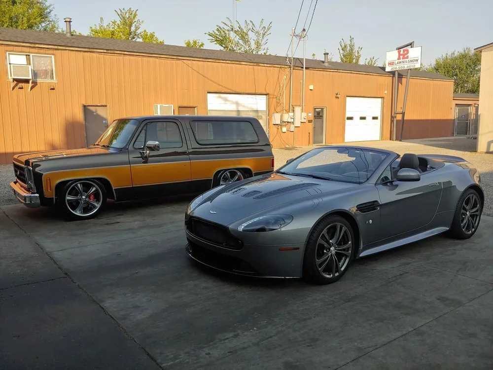 Aston Martin convertible detailed to a high gloss — FCS Auto Detailing Billings MT
